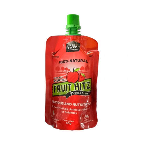 Fruit Hitz 100% Narural  Delicious And Nutritious 90g 新西兰果泥儿童零食 口味随机 保质期2026.3