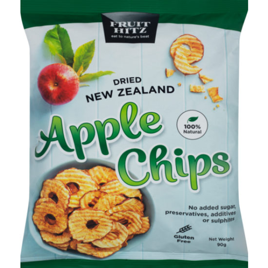 Fruit Hitz Dried New Zealand Apple Chips 90g 新西兰苹果干 儿童零食 保质期2025.12