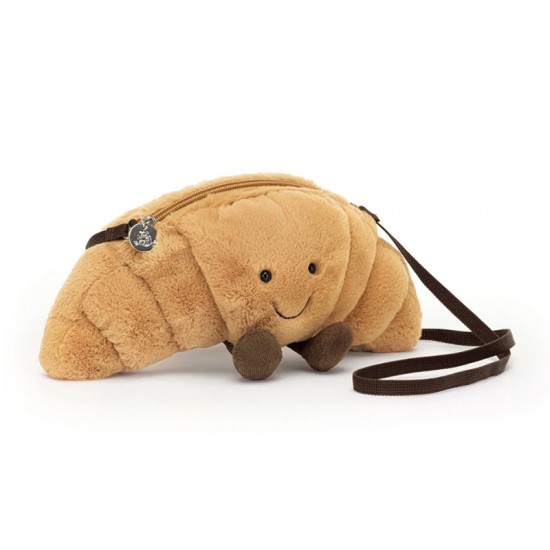 Jellycat Amuseables Croissant Bag 趣味牛角包斜挎包 高15cm