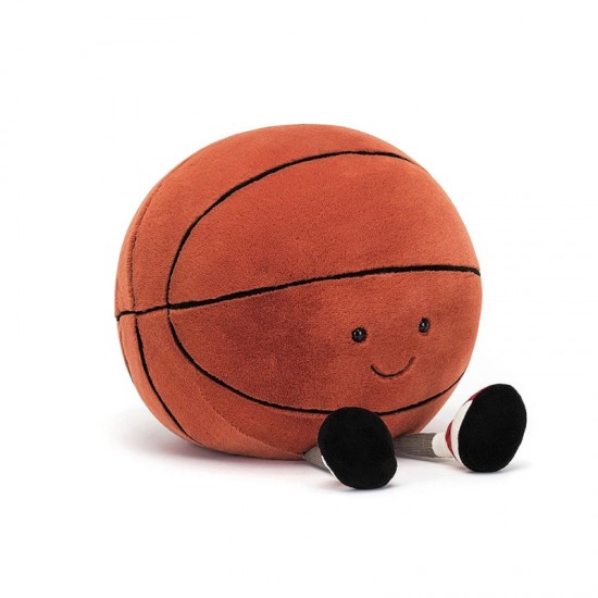 Jellycat Amuseables Sports Basketball 趣味运动篮球 尺寸：H25 X W22 CM