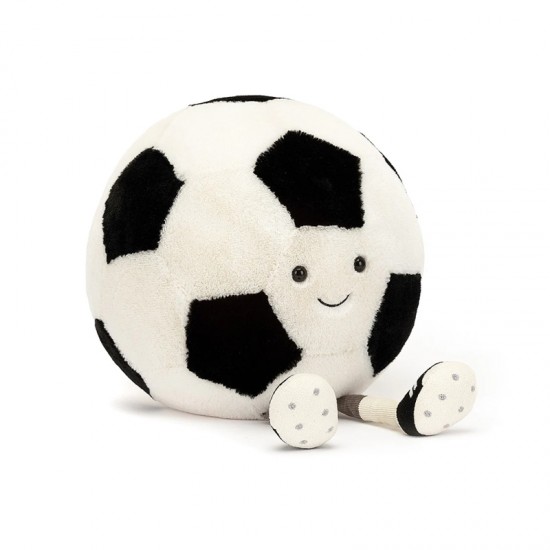 Jellycat Amuseables Sports Football 趣味运动足球玩偶 尺寸： H23 X W21 CM