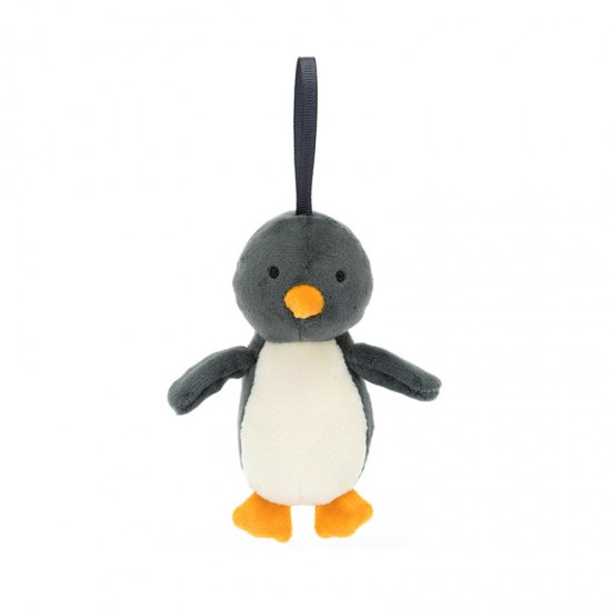 Jellycat Festive Folly Penguin 欢乐节庆企鹅玩偶 尺寸：H10 X W4 CM