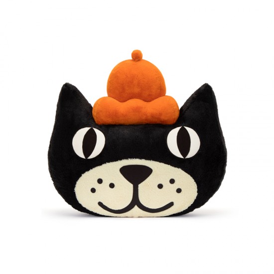 Jellycat Head Giant 25周年新品吉利猫玩偶抱枕 57cm x 62cm x 22cm