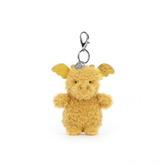 Jellycat Little Dragon Bag Charm 小龙包包挂饰钥匙扣 尺寸：H18 X W8 CM