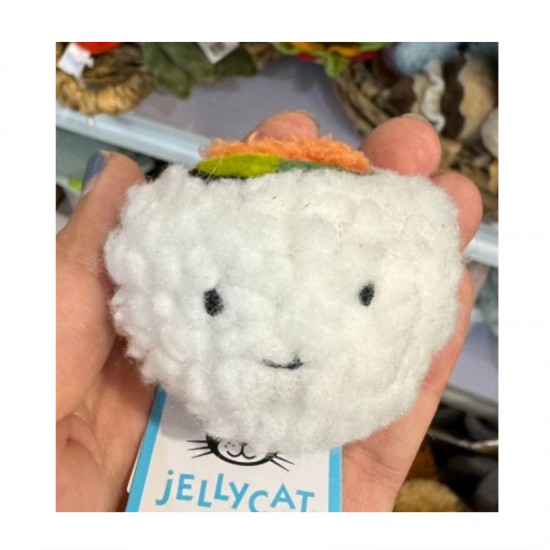 Jellycat Sassy Sushi Uramaki反卷寿司玩偶 4cm x 5cm x 5cm