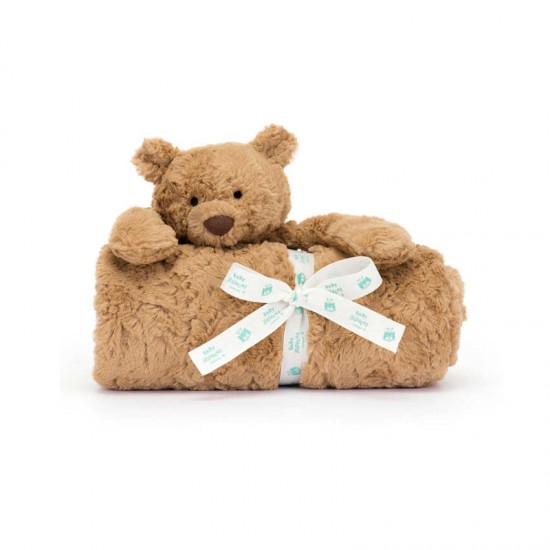 Jellycat Bartholomew Bear Blankie 巴塞罗熊毛毯 H56X W70 CM