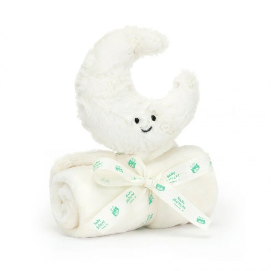 Jellycat Amuseables Moon Soother 趣味月亮安抚巾  H34 X W34 CM