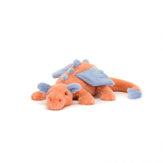 Jellycat Persimmon Snow Dragon Large 大号柿色雪龙柿子龙 12cm x 14cm x 50cm 