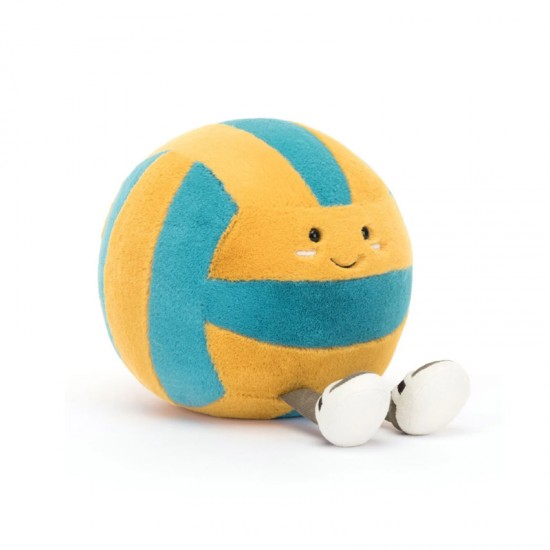 Jellycat  Amuseables Sports Beach Volley 趣味运动沙滩排球  H26 X W21 CM