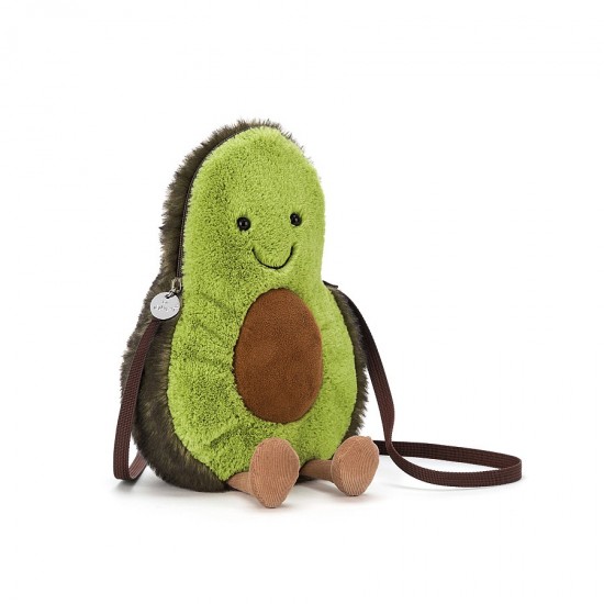 Jellycat Amuseable Avocado Bag 牛油果包包斜挎包 H29 X W15 CM