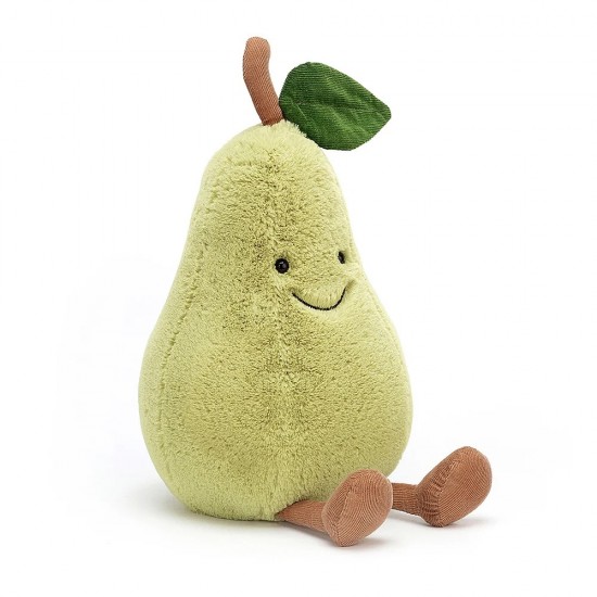 Jellycat Amuseable Pear 梨子玩偶 24cm x 13cm x 12cm