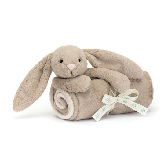 Jellycat Bashful Beige Bunny Blankie 害羞邦尼兔棕色毛毯 56cm x 70cm x 9cm